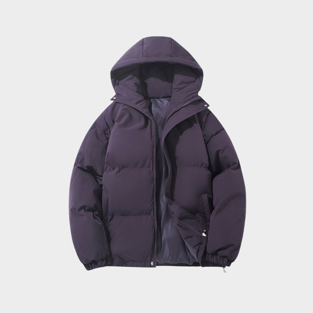 Warm Womens Waterproof Hoodie Puffer Jacket