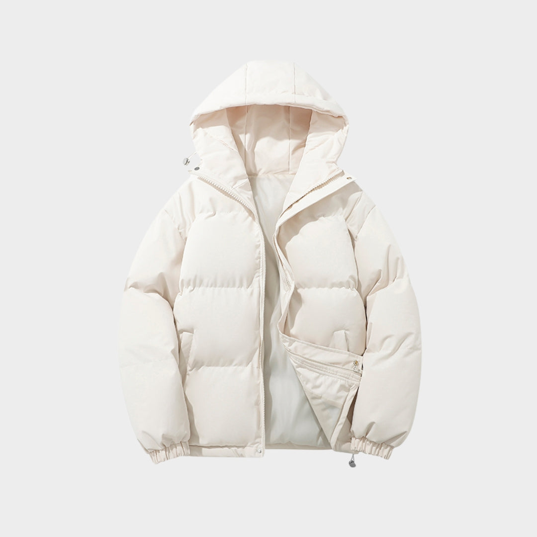 Warm Womens Waterproof Hoodie Puffer Jacket