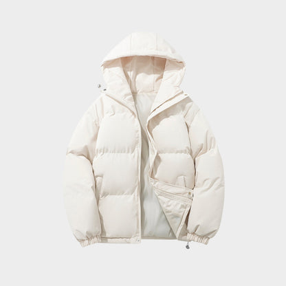 Warm Womens Waterproof Hoodie Puffer Jacket