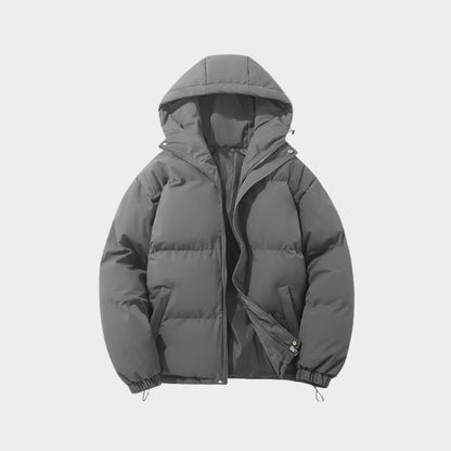 Warm Womens Waterproof Hoodie Puffer Jacket
