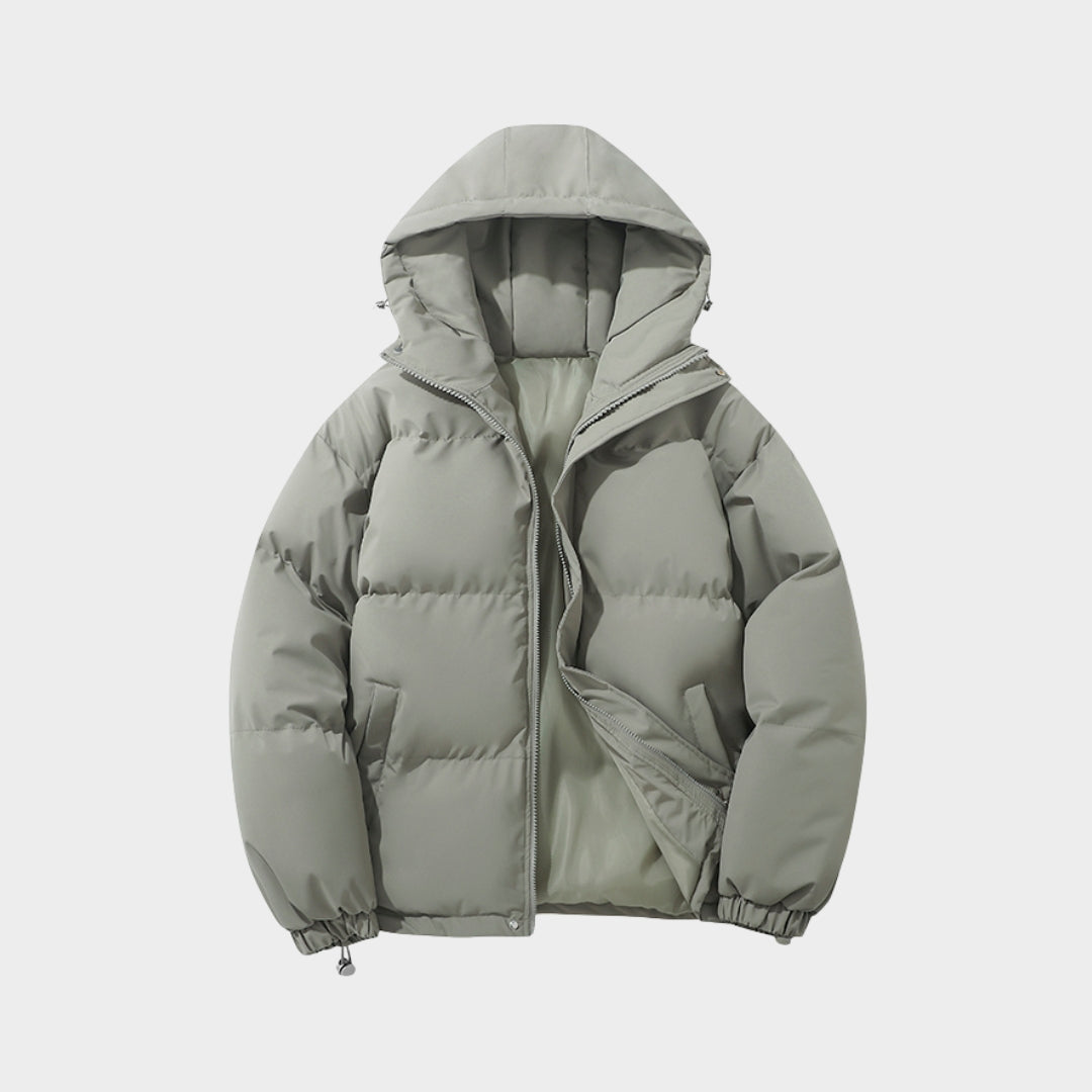 Warm Womens Waterproof Hoodie Puffer Jacket