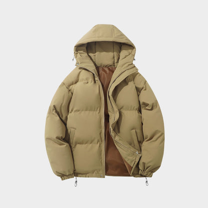 Warm Womens Waterproof Hoodie Puffer Jacket