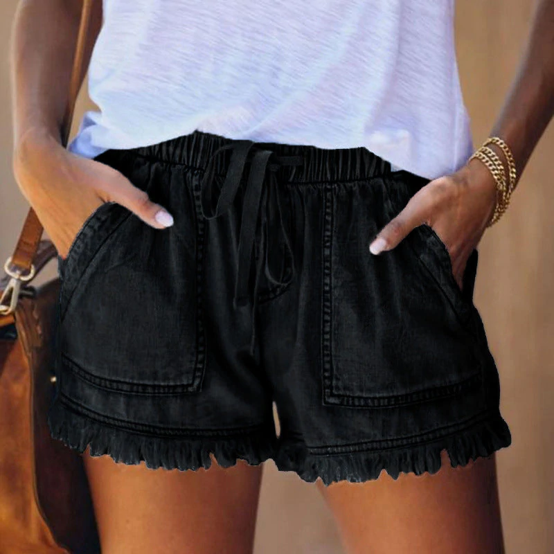 Comfortable Fit Women's Denim Shorts