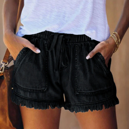 Comfortable Fit Women's Denim Shorts