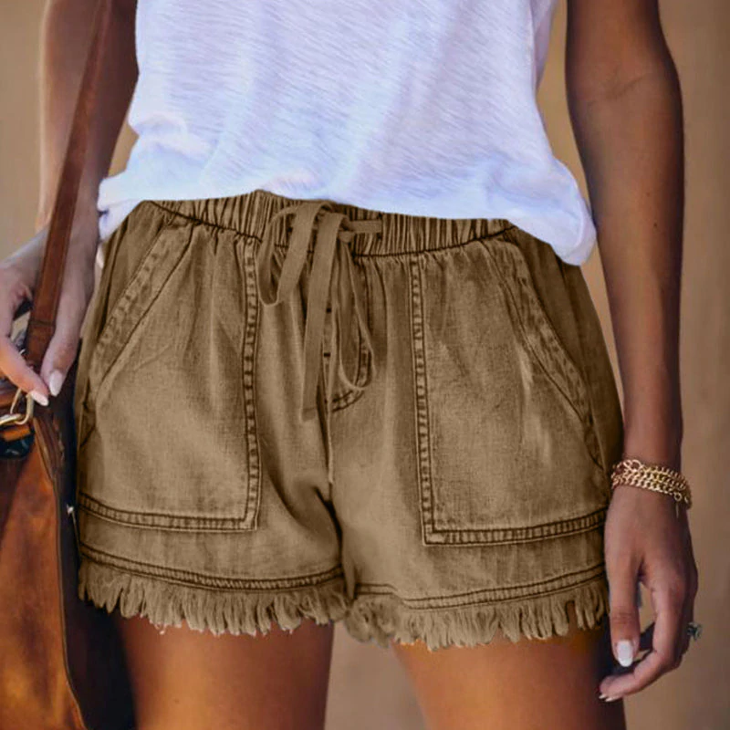Comfortable Fit Women's Denim Shorts