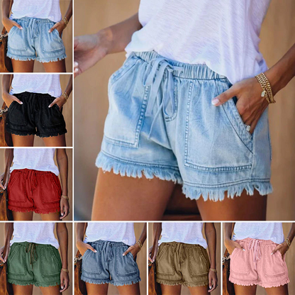 Comfortable Fit Women's Denim Shorts