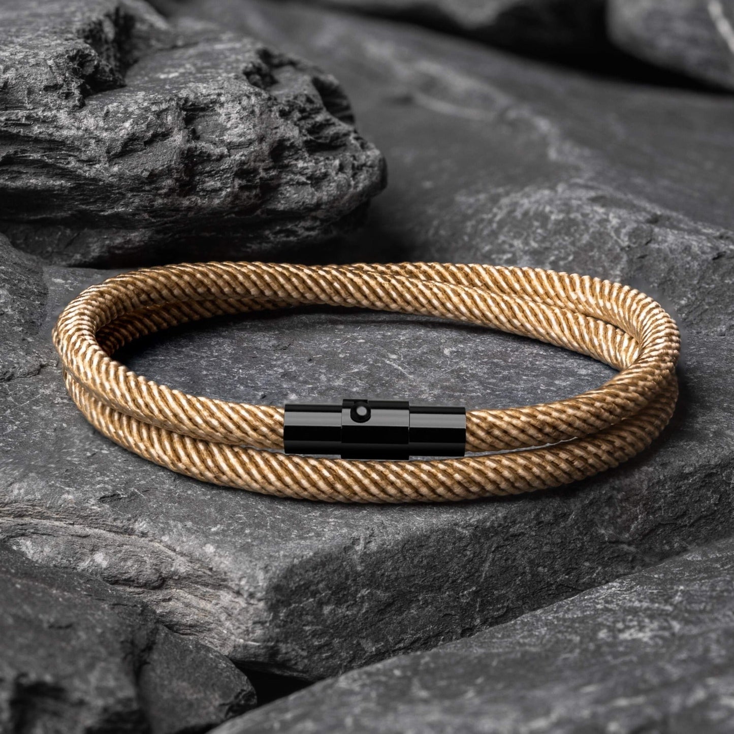 Classic Brown Magnetic Bangle Bracelet