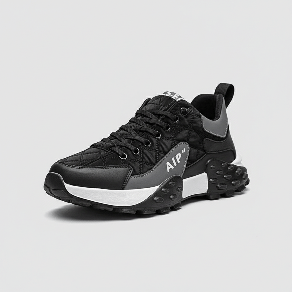 Men's Cushion Running Shoes with Traction Sole