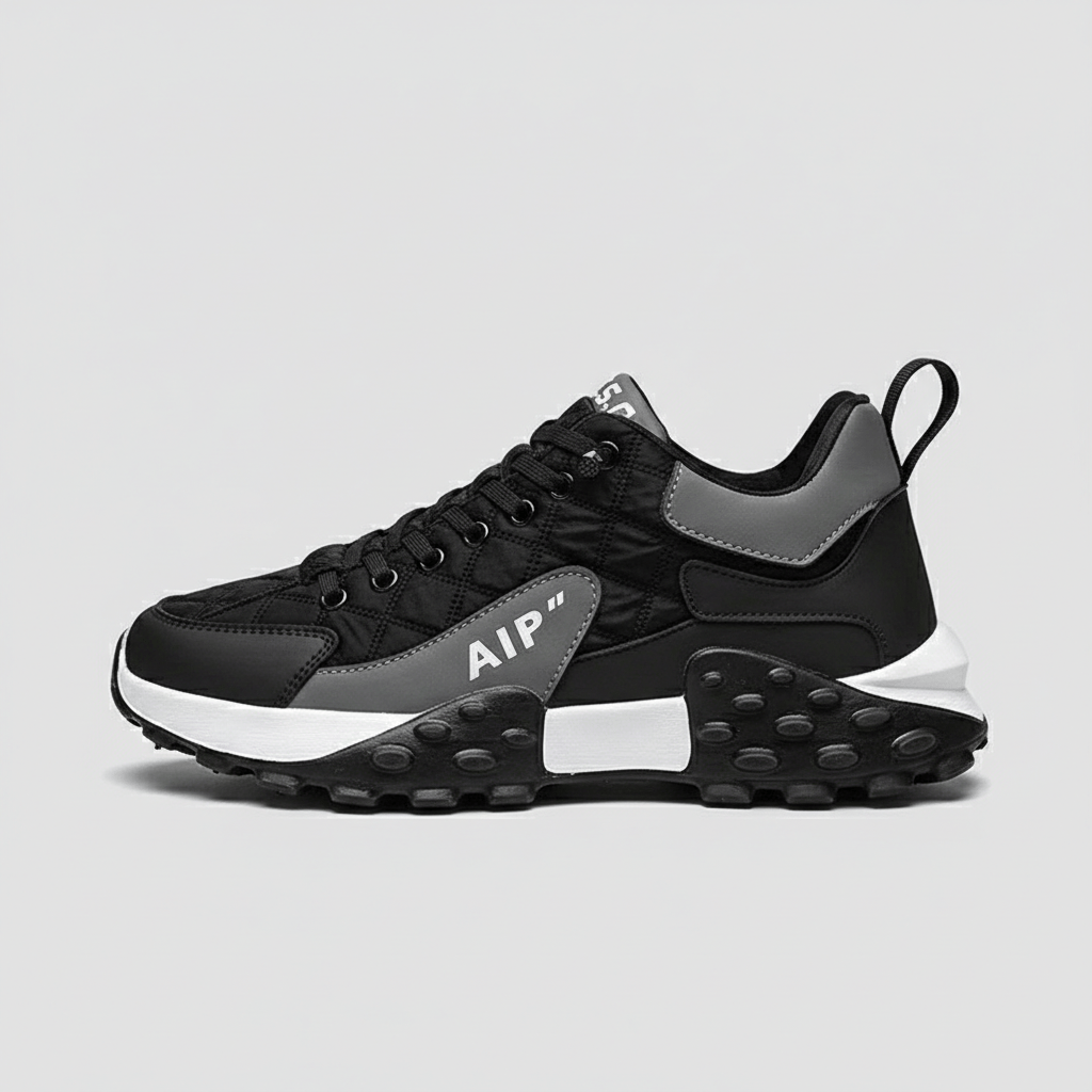 Men's Cushion Running Shoes with Traction Sole