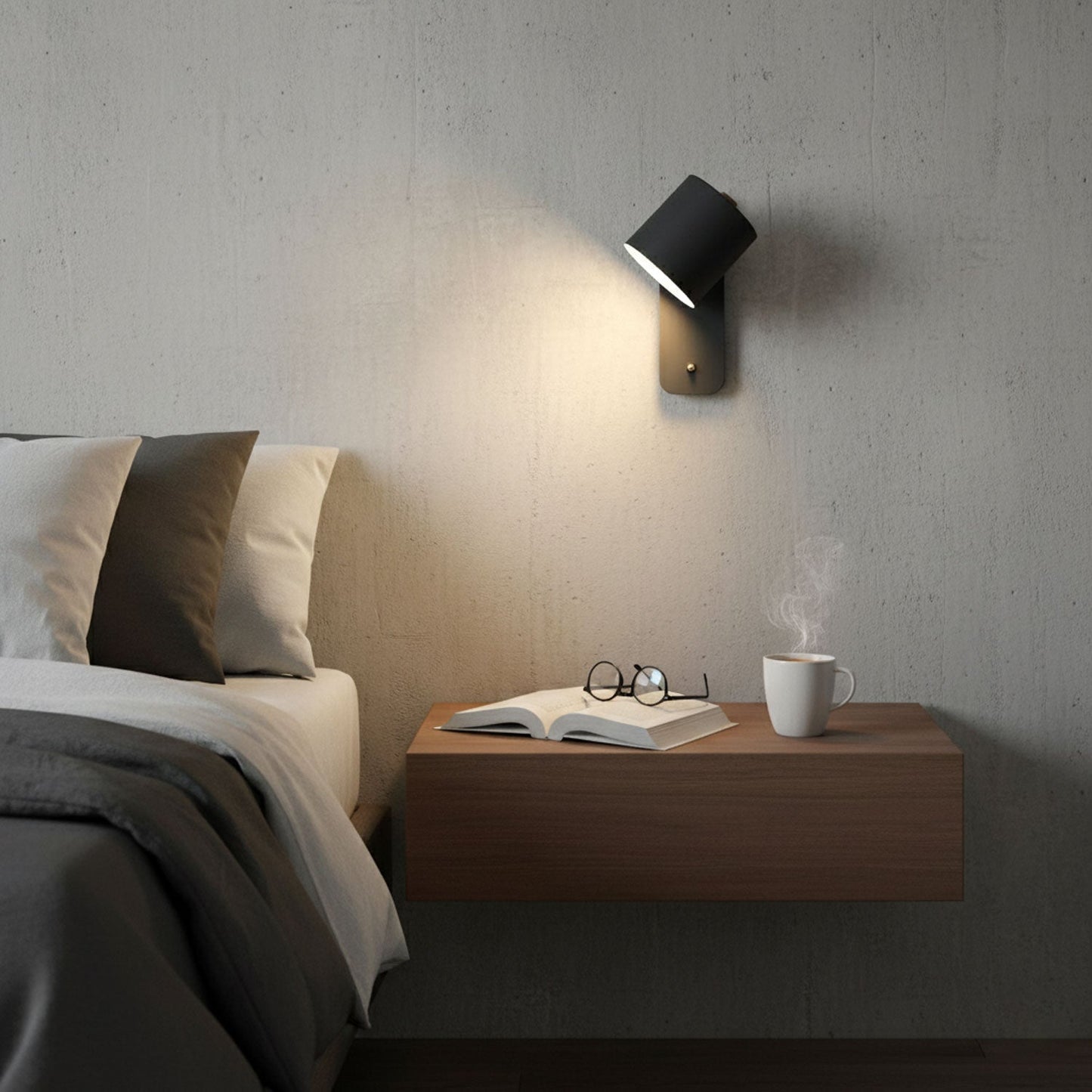 Sleek Adjustable LED Wall Light Fixture