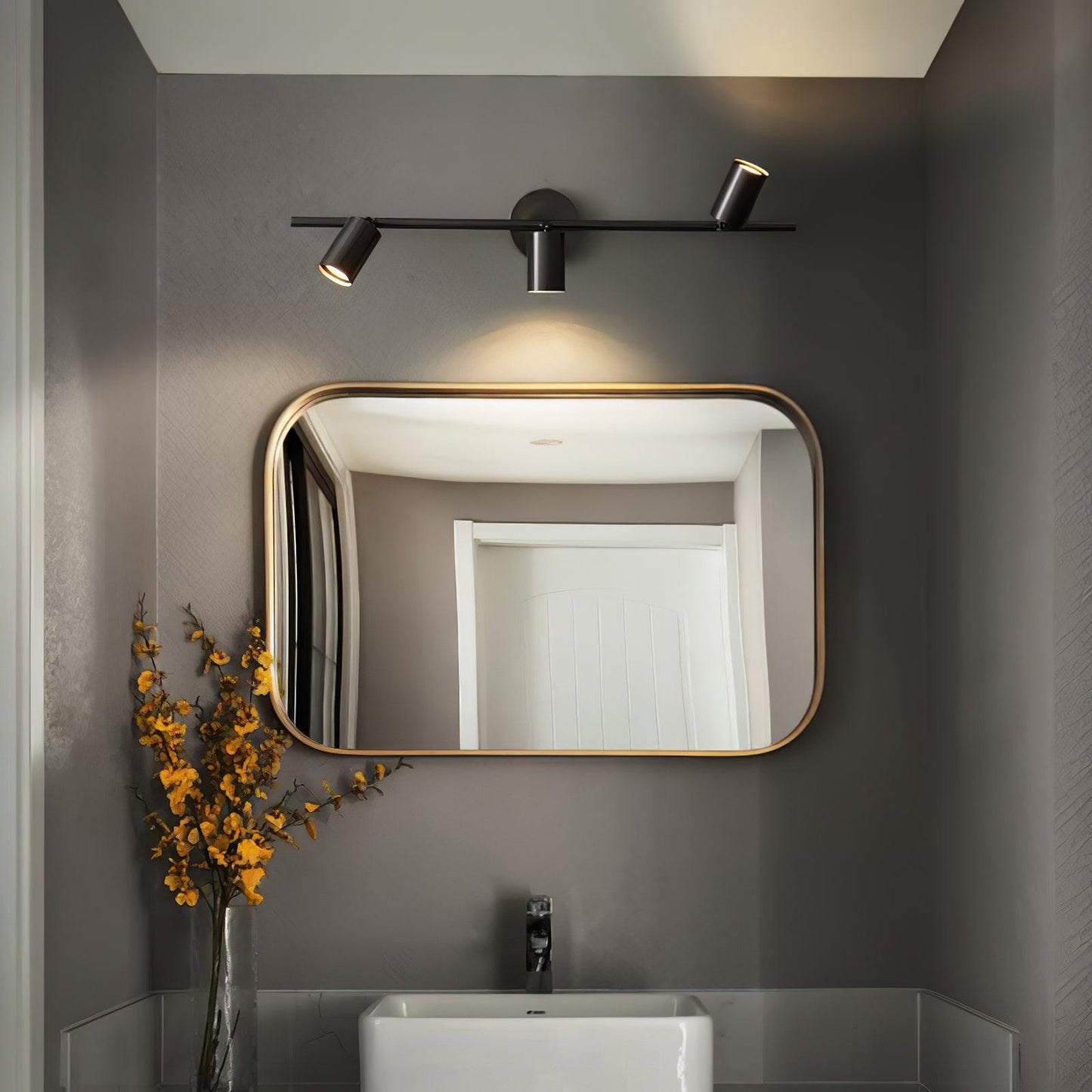 Stylish Metal Dual Head Adjustable Wall Light