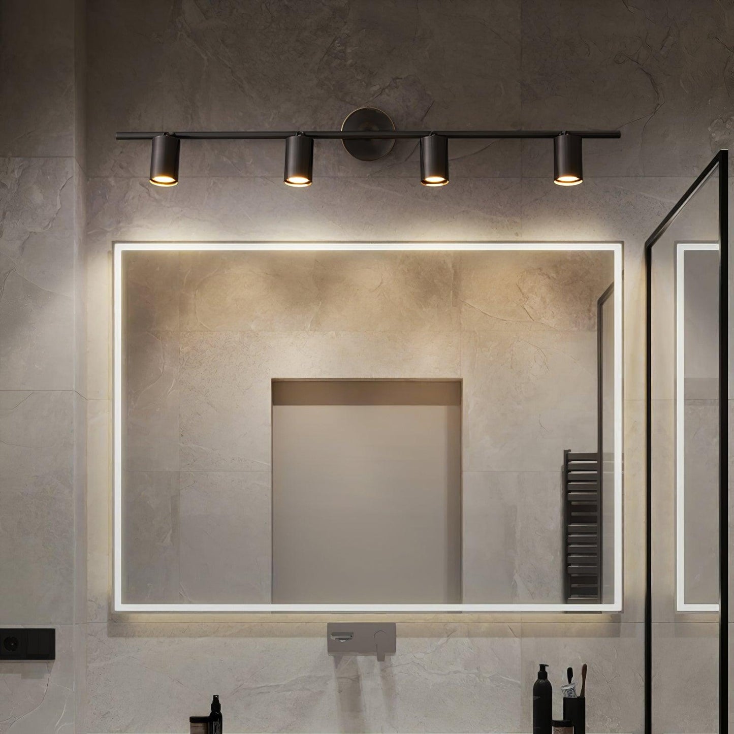 Stylish Metal Dual Head Adjustable Wall Light