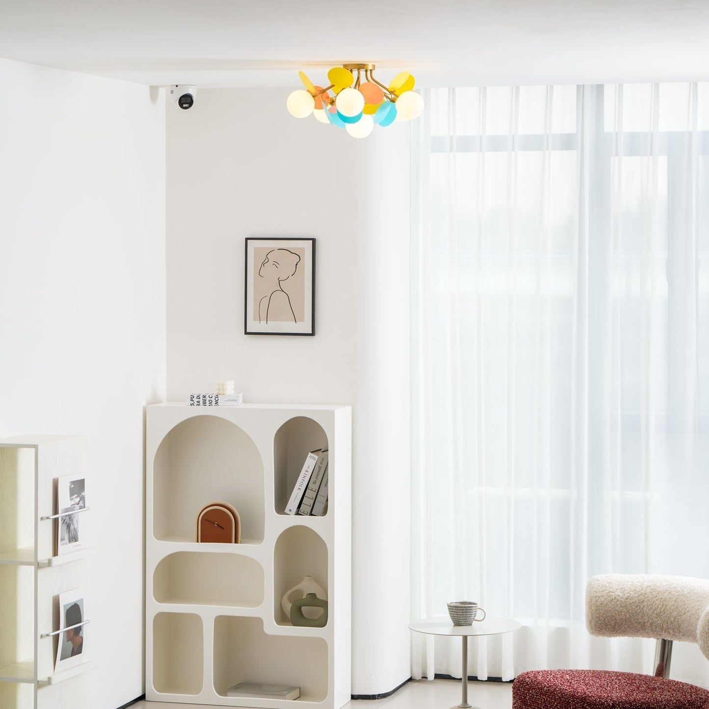 Stylish Round LED Ceiling Light Fixture