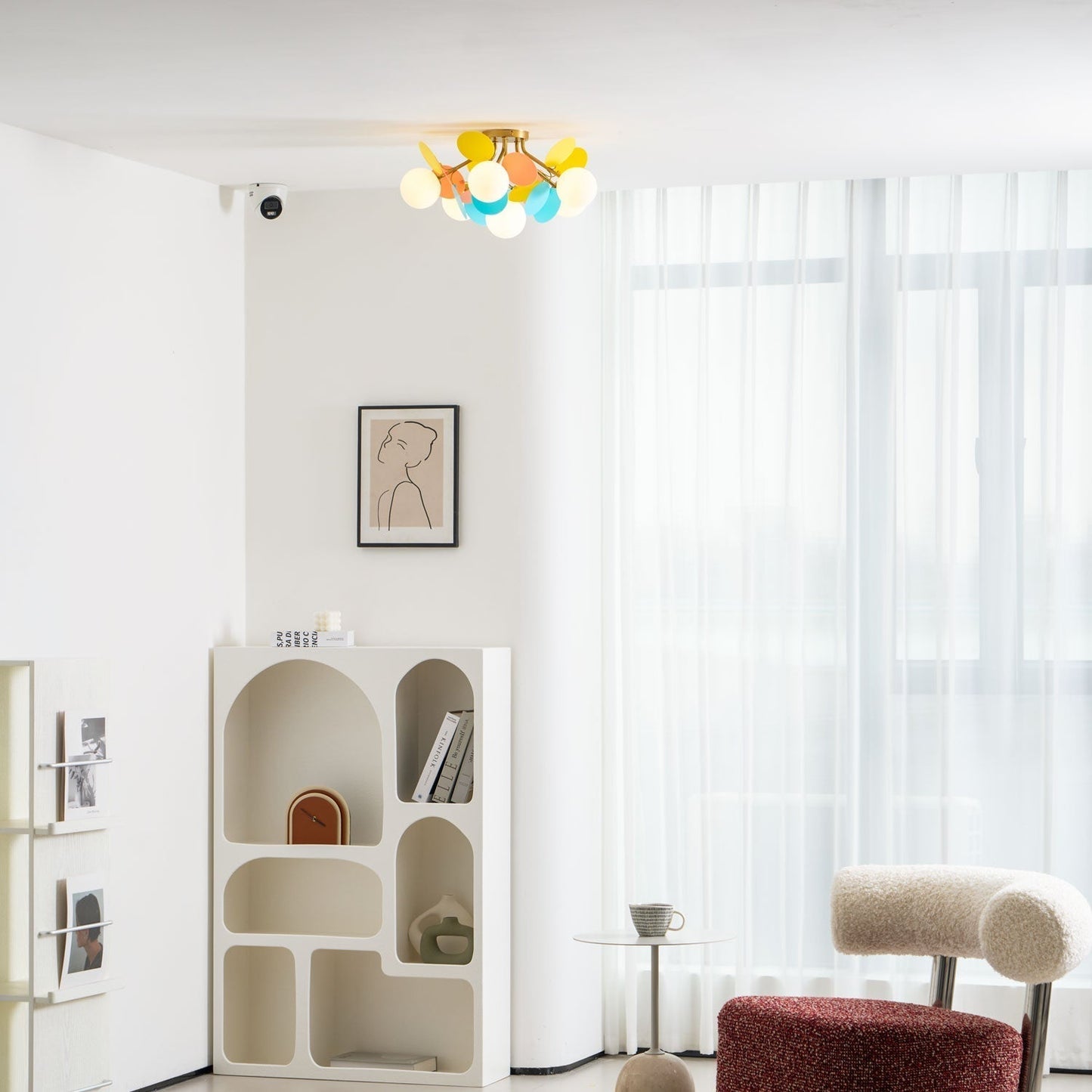 Stylish Round LED Ceiling Light Fixture