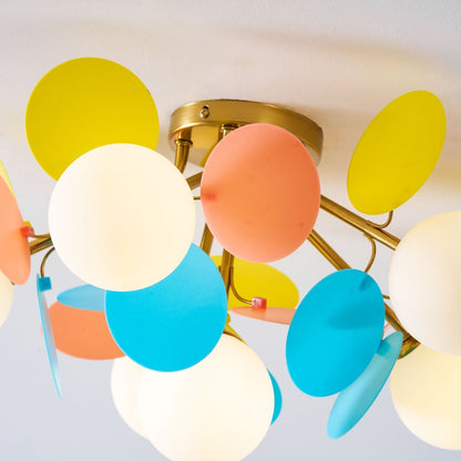 Stylish Round LED Ceiling Light Fixture