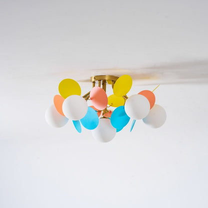 Stylish Round LED Ceiling Light Fixture