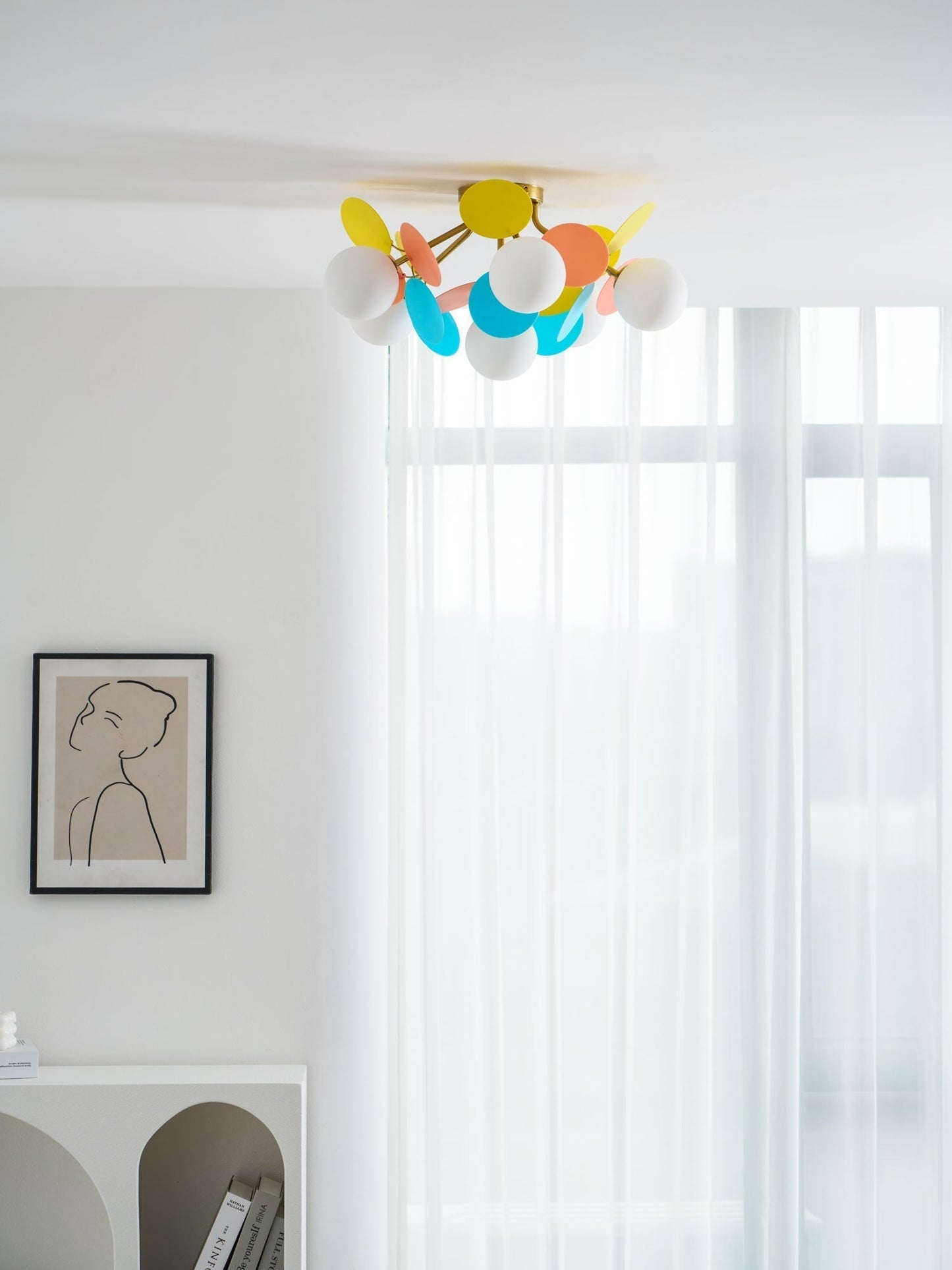 Stylish Round LED Ceiling Light Fixture