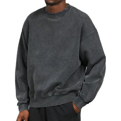 Cozy Crew Neck Sweater - Warm & Lightweight - OutfitLondon