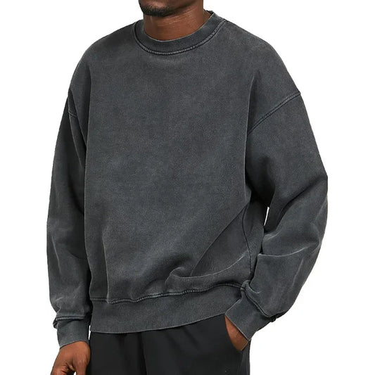 Cozy Crew Neck Sweater - Warm & Lightweight - OutfitLondon