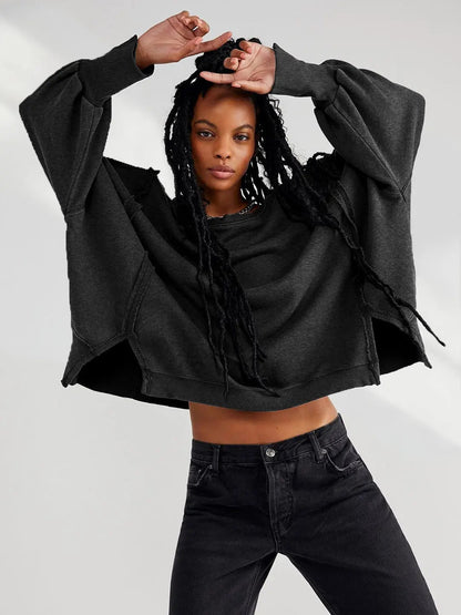 Relaxed Fit Cotton Sweatshirt