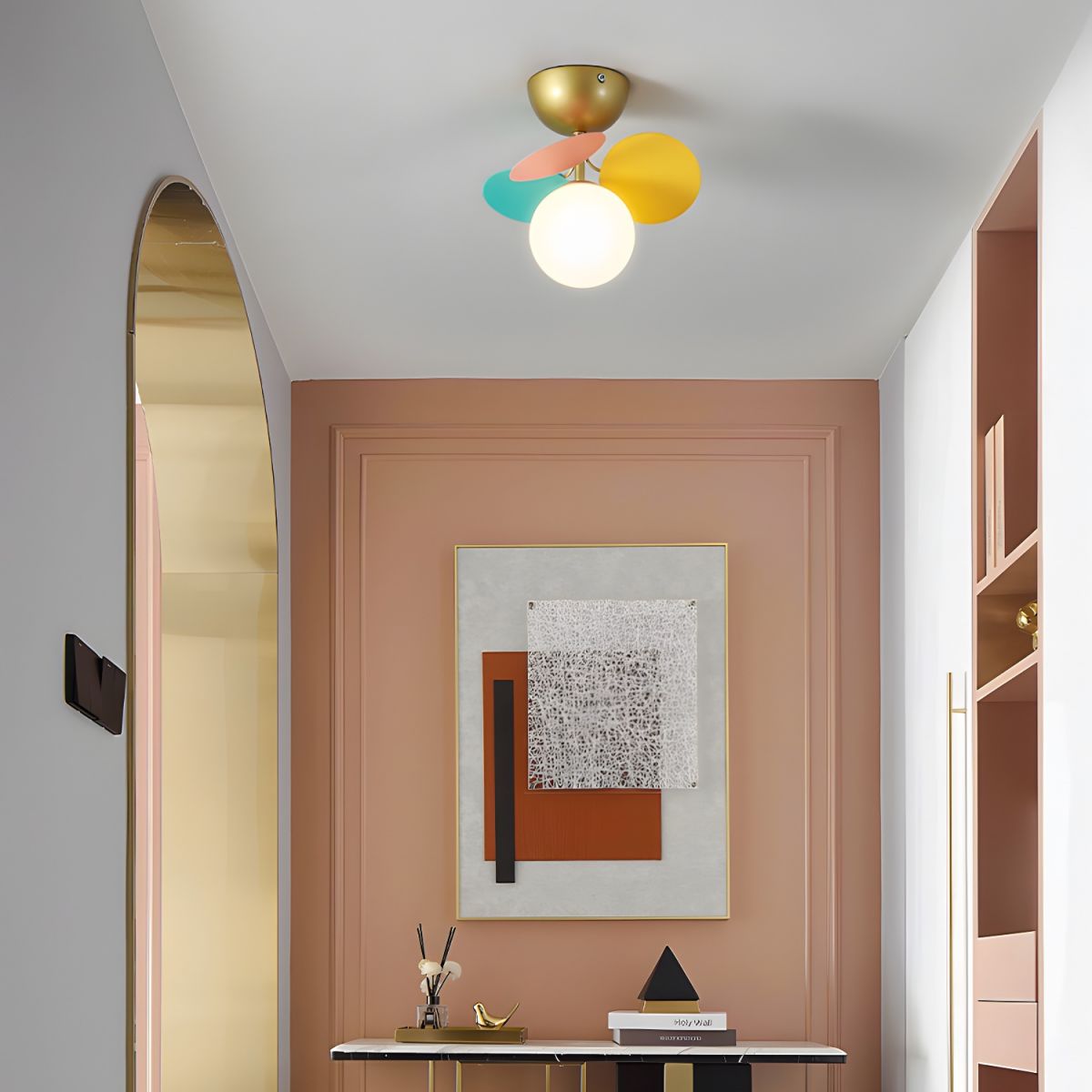 Stylish Round LED Ceiling Light Fixture