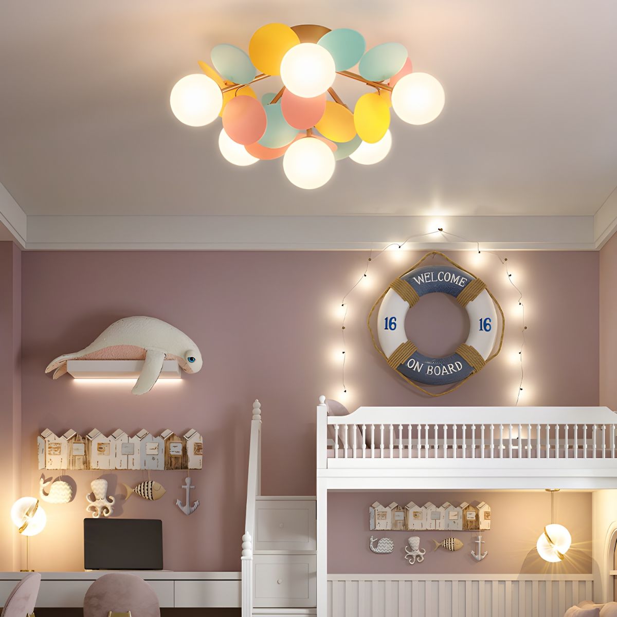 Stylish Round LED Ceiling Light Fixture