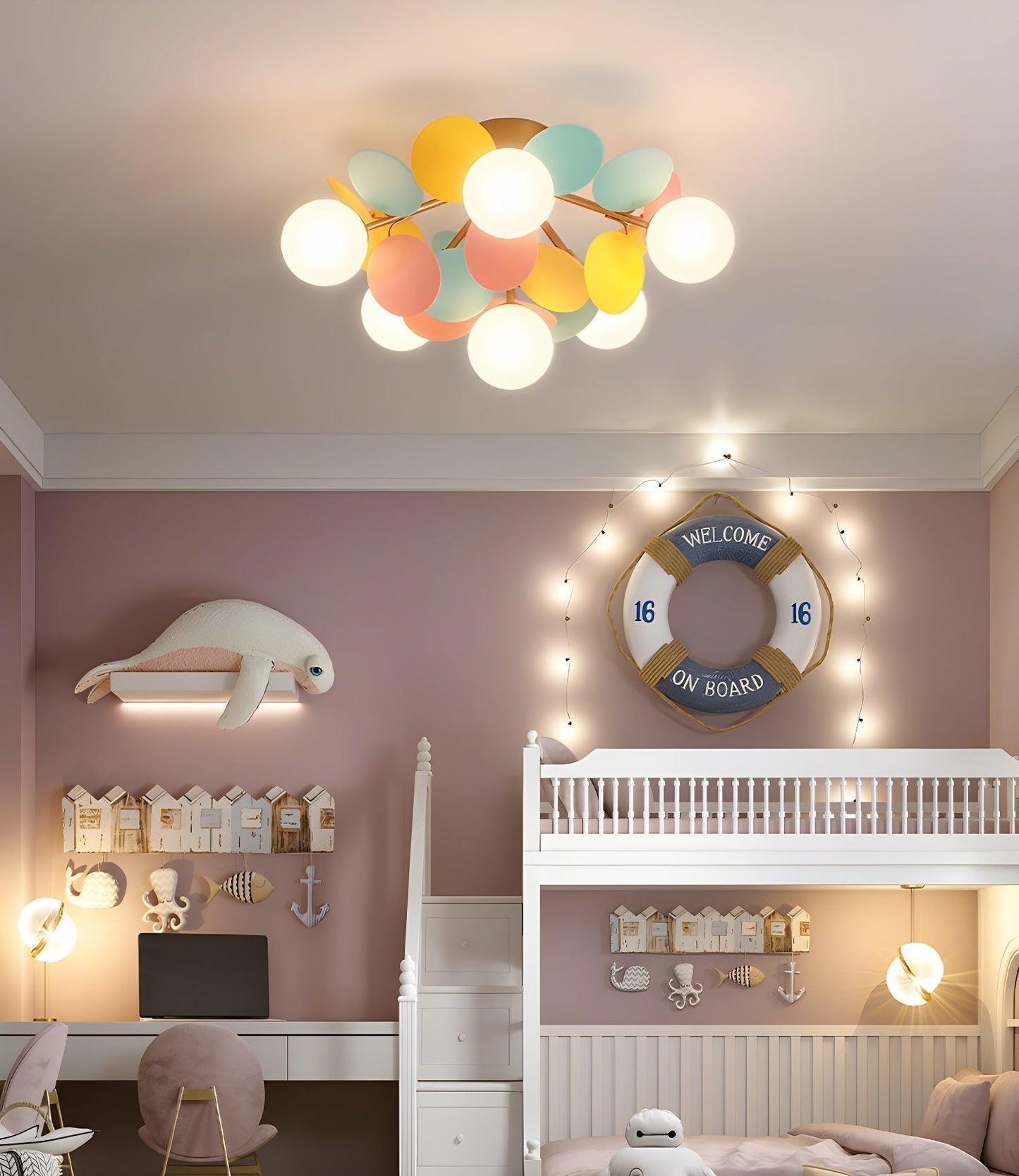 Stylish Round LED Ceiling Light Fixture