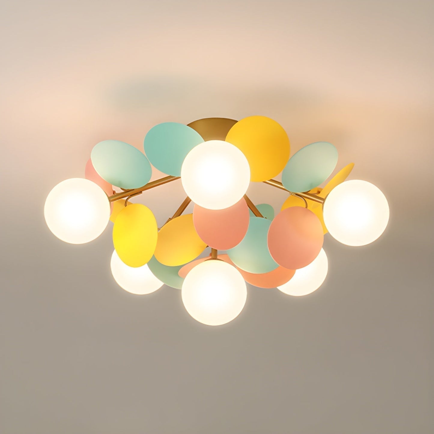 Stylish Round LED Ceiling Light Fixture