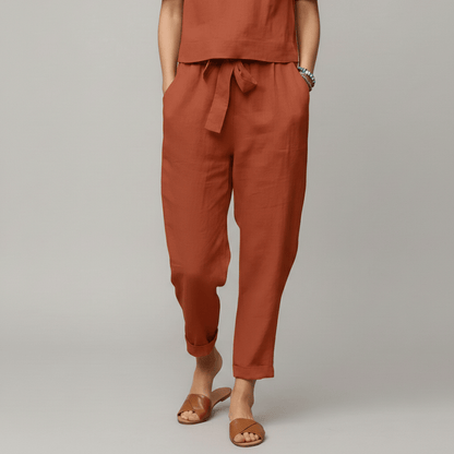 Casual 2 Piece Short Sleeve Top and Jogger Pants