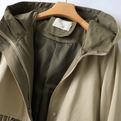 Waterproof Long Ladies Slim Raincoat