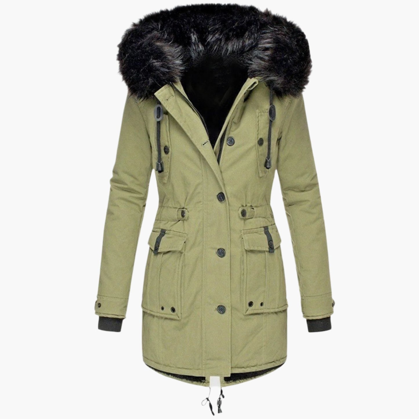 Warm Waterproof Women's Winter Parka Coat