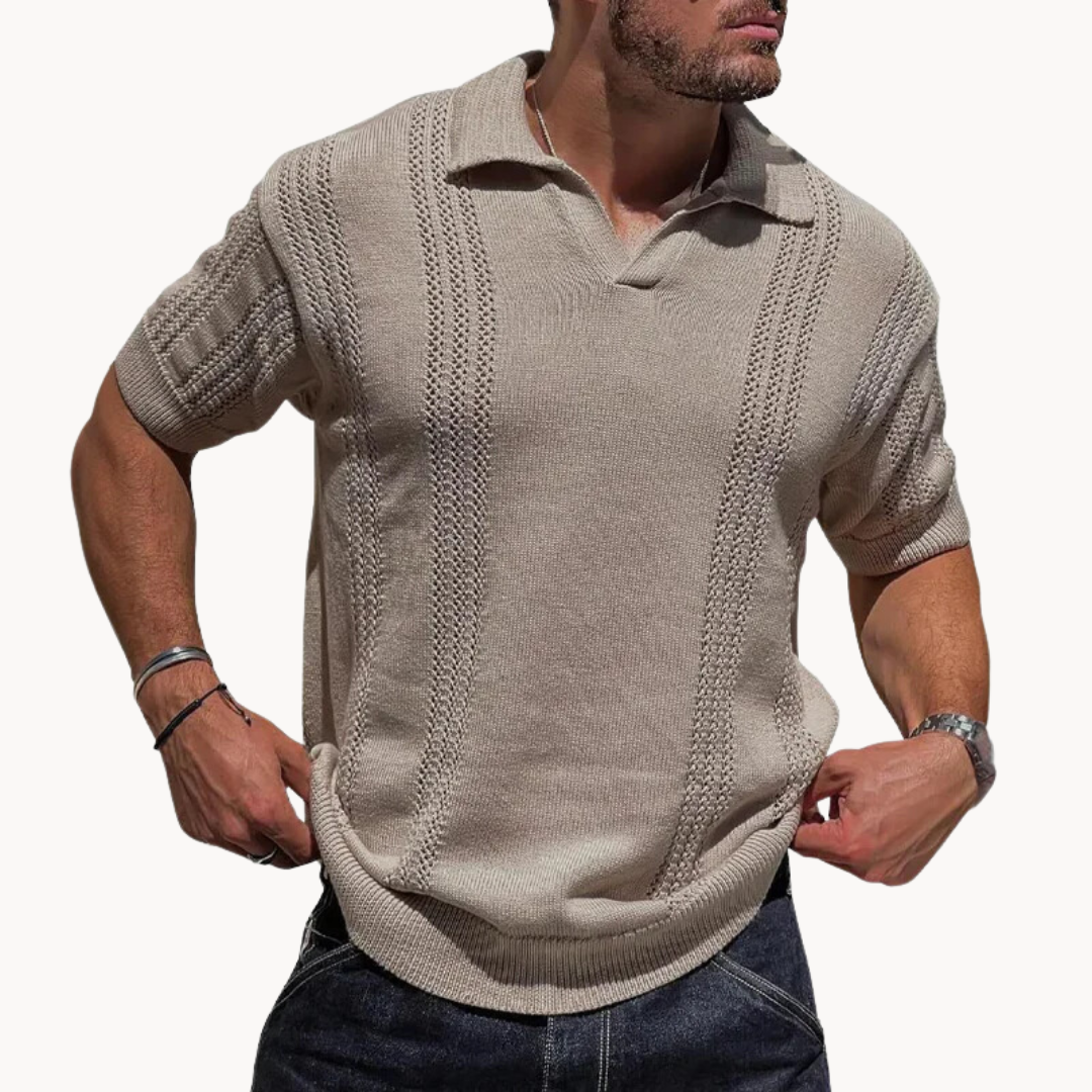 Classic Men's Short Sleeve Polo Shirt - OutfitLondon