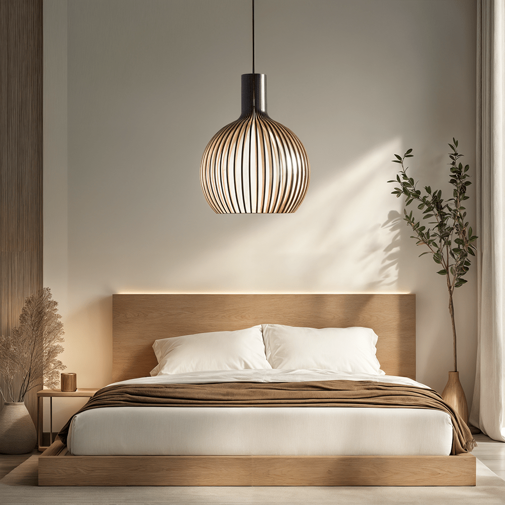 Rustic Wood Pendant Light For Kitchen Islands - OutfitLondon