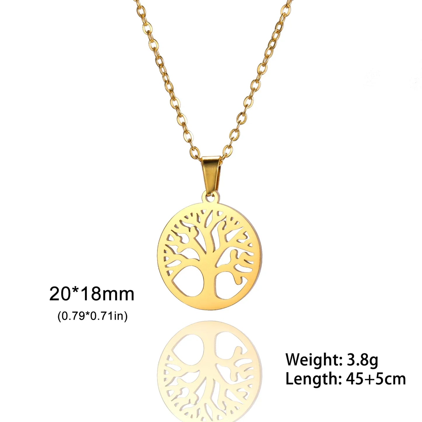 Beautiful Tree Leaf Zircon Pendant