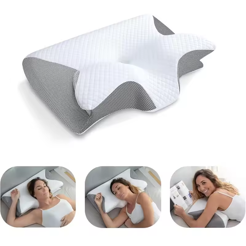 Supportive Comfort Memory Foam Neck Pillow - OutfitLondon