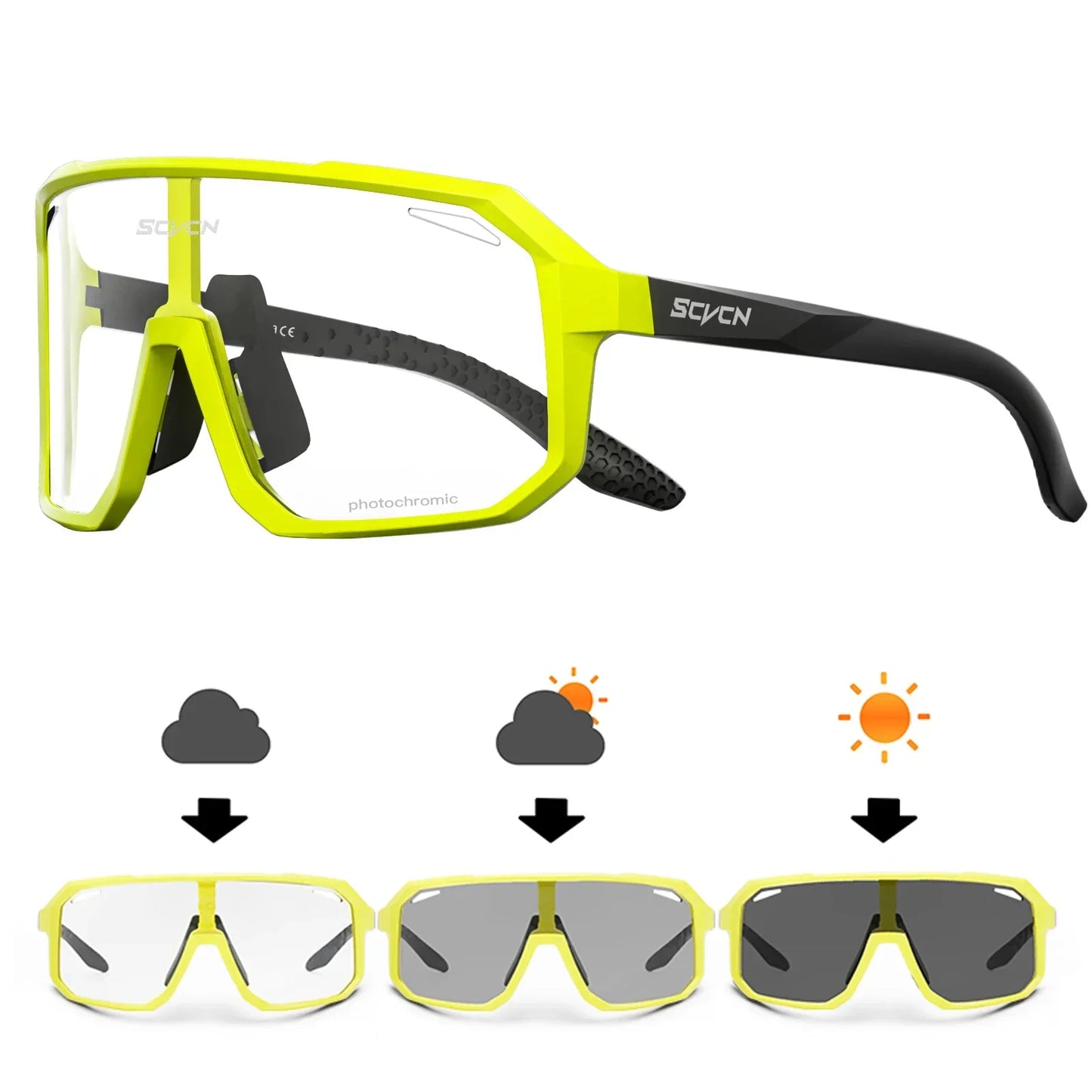 Sleek Athletic Sunglasses for Men