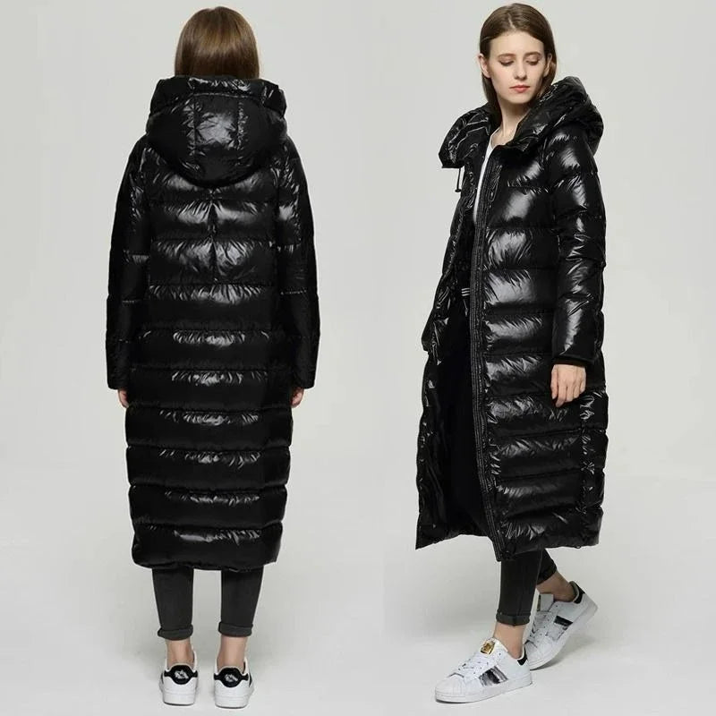 Warm Long Down Women's Parka Coat