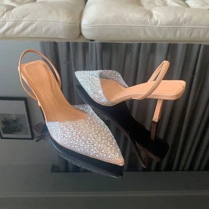 Elegant Glitter High Heels