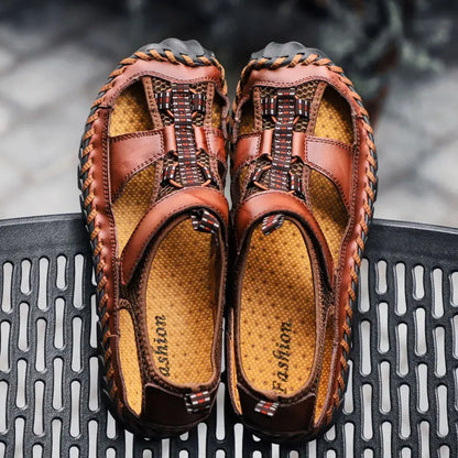 Authentic Italian Leather Flip Flops