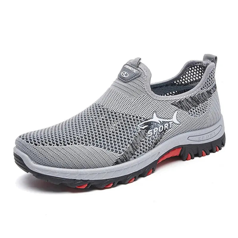 Men's Ventilated Air Sneakers – Comfort Summer Run Shoes