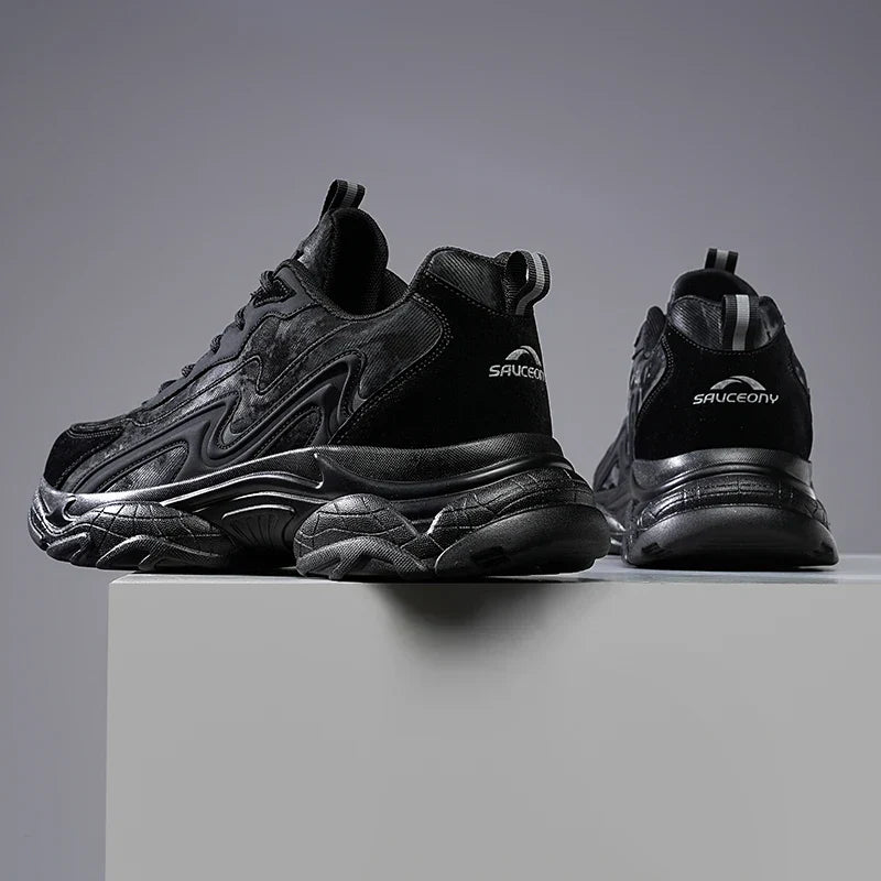 Authentic Black Leather Shoes