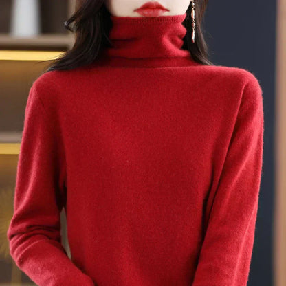 Cozy Warm Women's Merino Crew Sweater