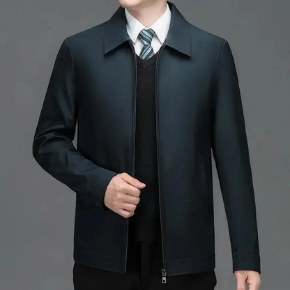 Warm Waterproof Mens Polyester Coat