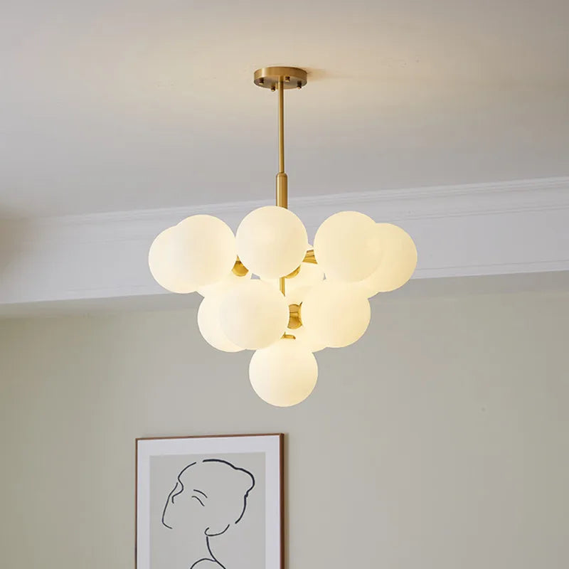 Stylish 5 Light LED Hanging Chandelier