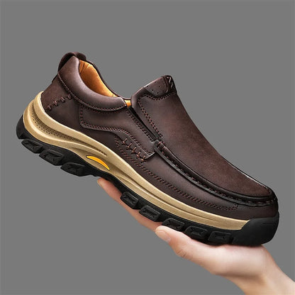 Authentic Leather Slip On Shoe