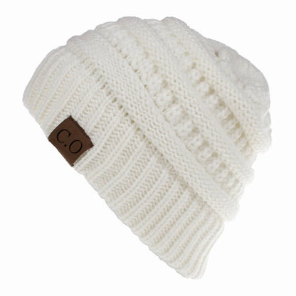 Soft Warm Winter Knit Beanie Hat