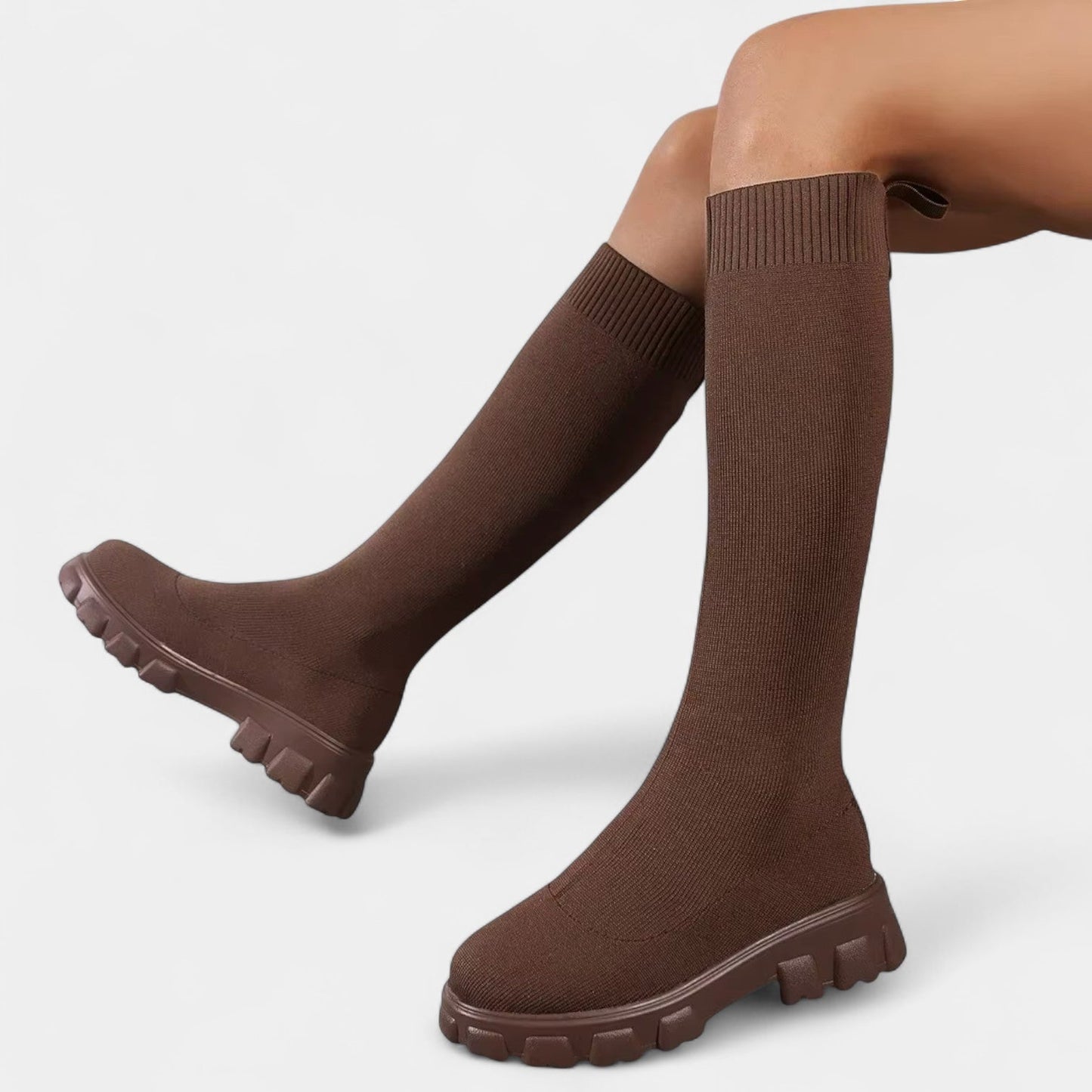 Soft Women's Mid Calf Boots - Chunky Heel, Easy Slip On