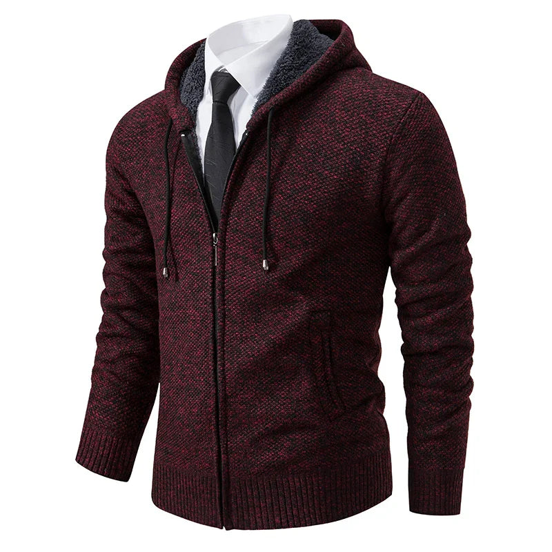 Cozy Mens Full Zip Fleece Coat