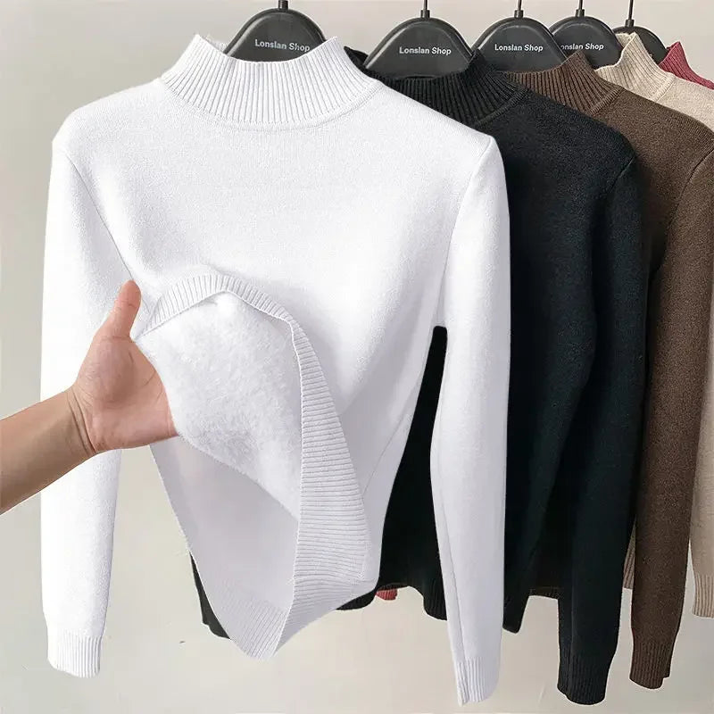 Cozy Fleece Crew Neck Pullover