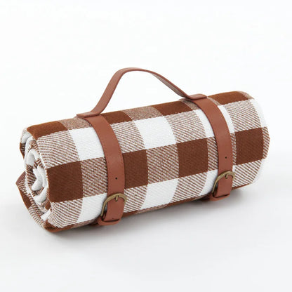 Compact Water Resistant Outdoor Blanket for Camping